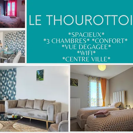 Le Thourottois*centre Ville*wifi*spacieux*confort* Saint-gobain Thourotte
